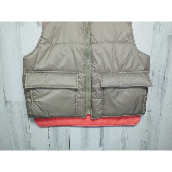 Vintage Field And Fireside Men's Sm/Med Reversible Quilted Hunting Vest - Picture 2 of 8